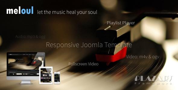 music joomla template